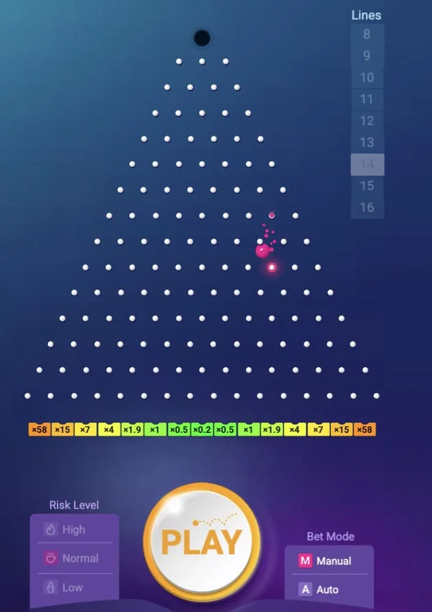 Plinko play now ValorBet